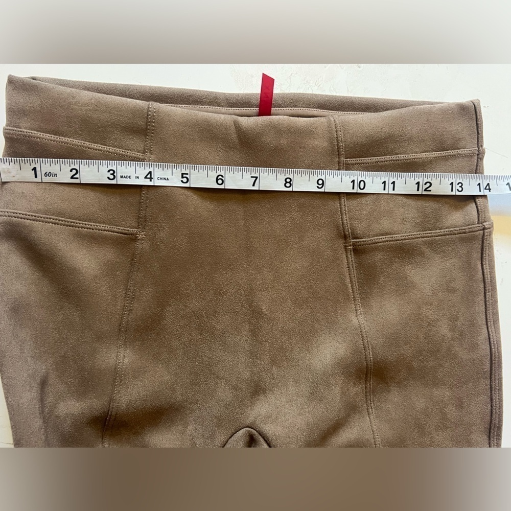 Spanx Faux Suede Leggings Size Medium Petite - Picture 5 of 9
